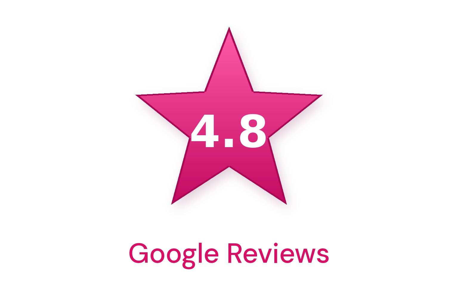 4.8 Google Reviews