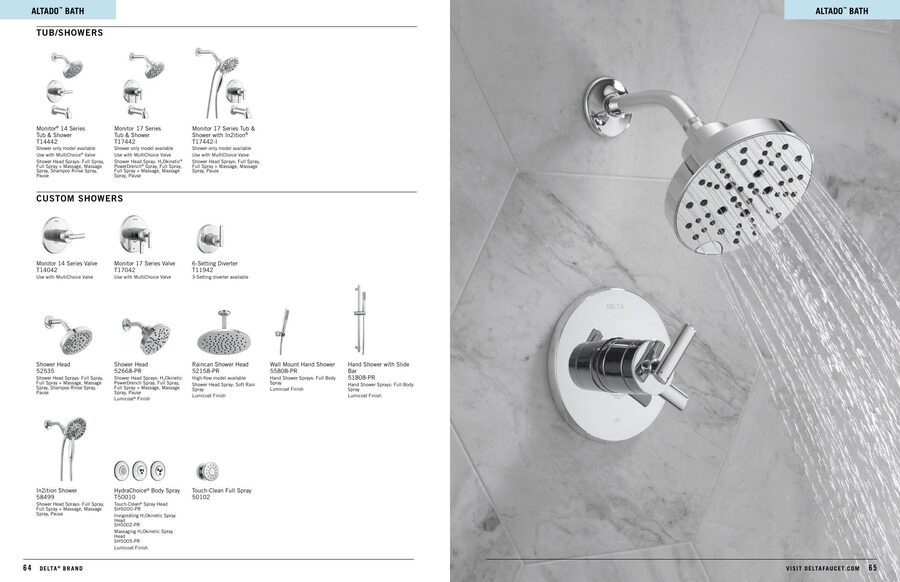 Delta 2025/2026 Kitchen & Bath Catalog — Bathrooms First, Peoria IL