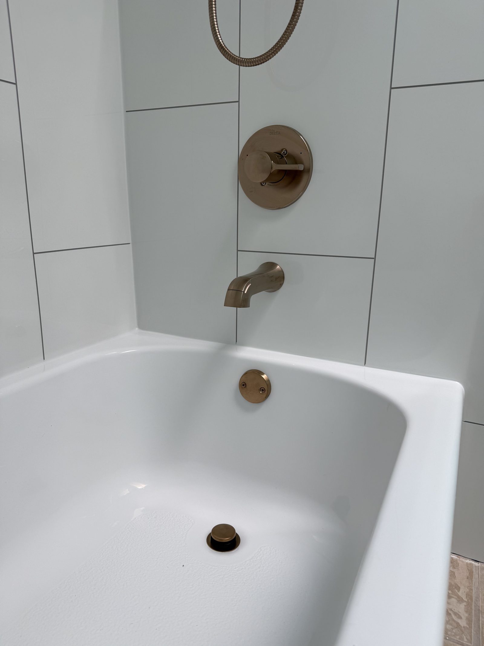 Champagne Bronze Tub
