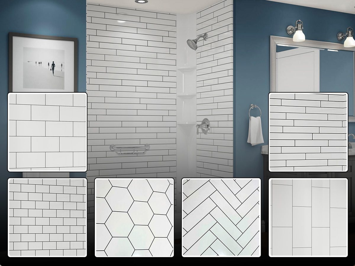 Bella Stone Illusions Shower