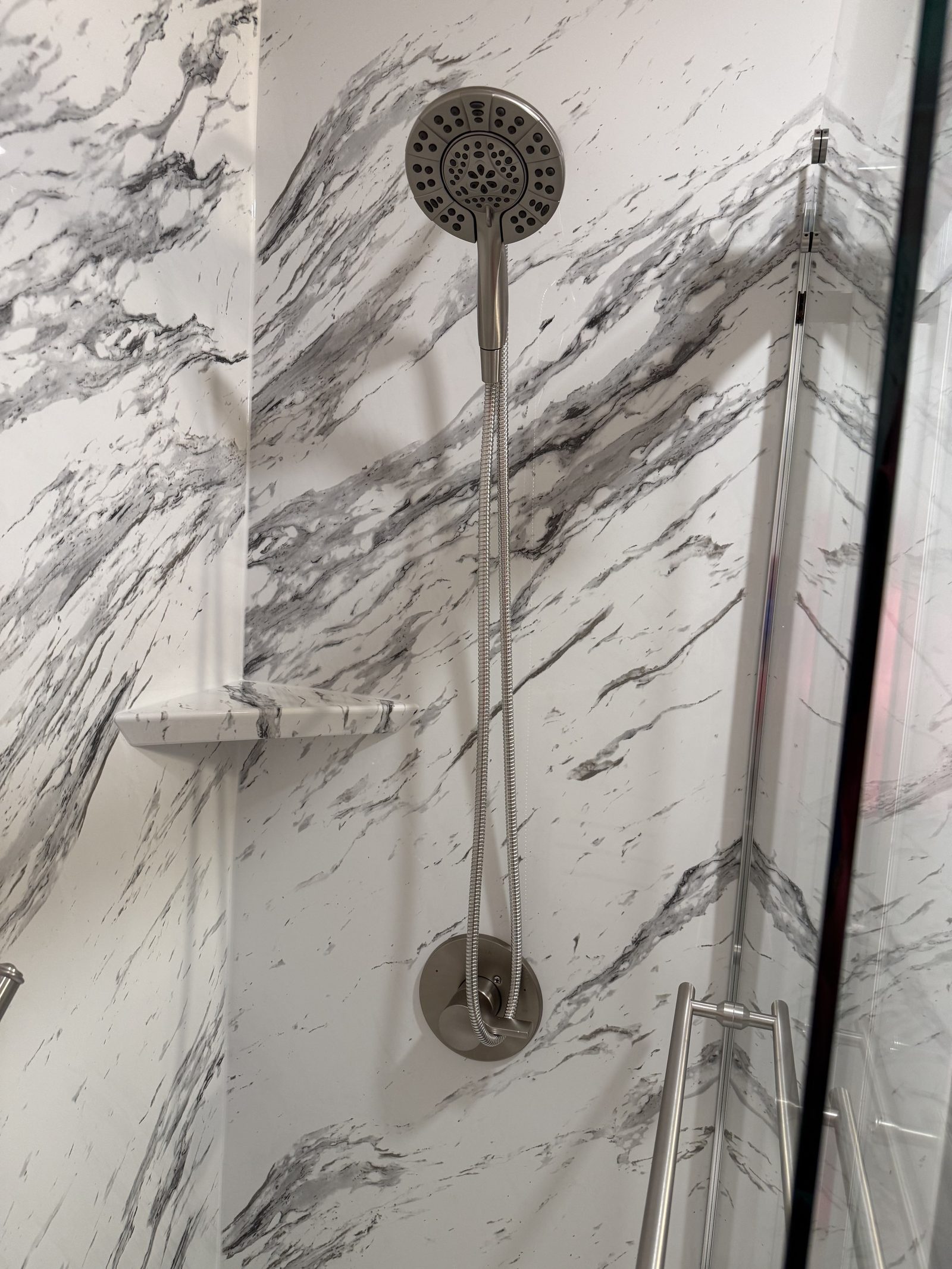 Full Marble Walk-In